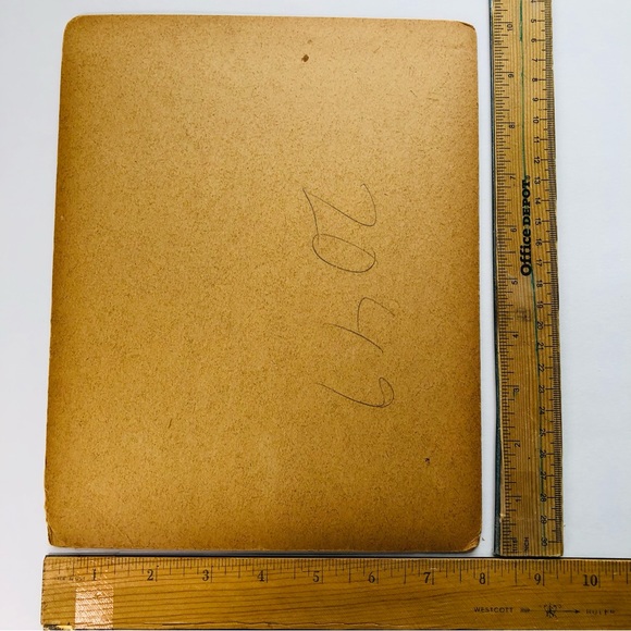 Antique picture General Military Officer Sat in Uniform Hat Professional Photo - Picture 4 of 4